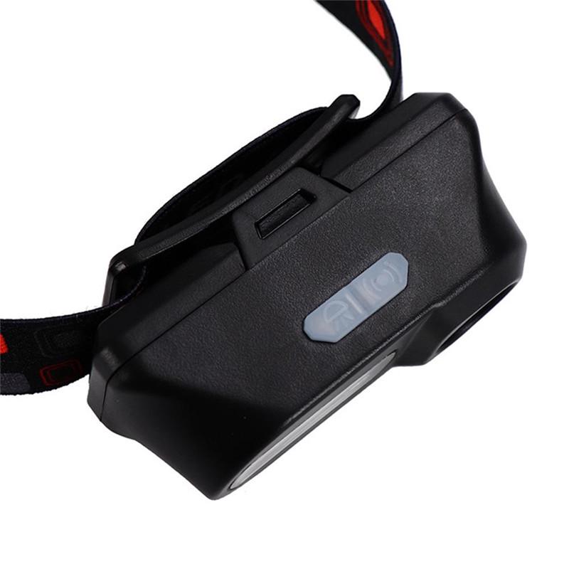 Outdoor Camping Portable Mini XPE + COB LED Headlight USB Charging Fishing Headlights Flashlight