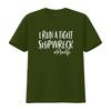 I Run A Tight Shipwreck T Shirt Funny Mom Mother S Day  Vintage Washed Casual Comfortable Homme Stretched Unisex