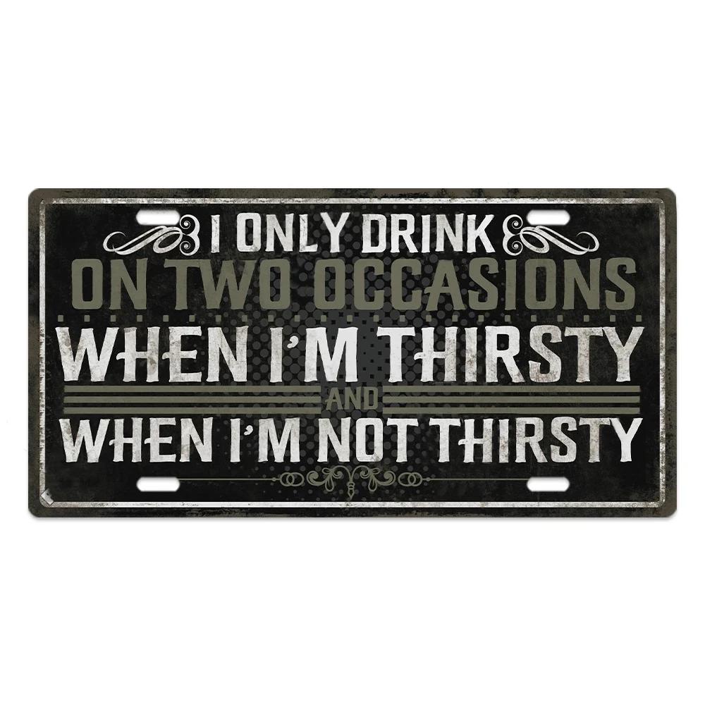 Vintage Wine Culture Metal Signs Wall Decor Licenses Plate Plaque Metal Vintage Tin Sign for Bar Pub Kitchen Dining Room