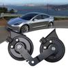 One Pair 110966000B Dual-Tone Snail Horn with Bracket for Tesla MODEL 3