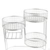 Countertop Fruit Basket Serving Stand Space Saving Party Wrought Iron Multi-Tier Vegetable Storage