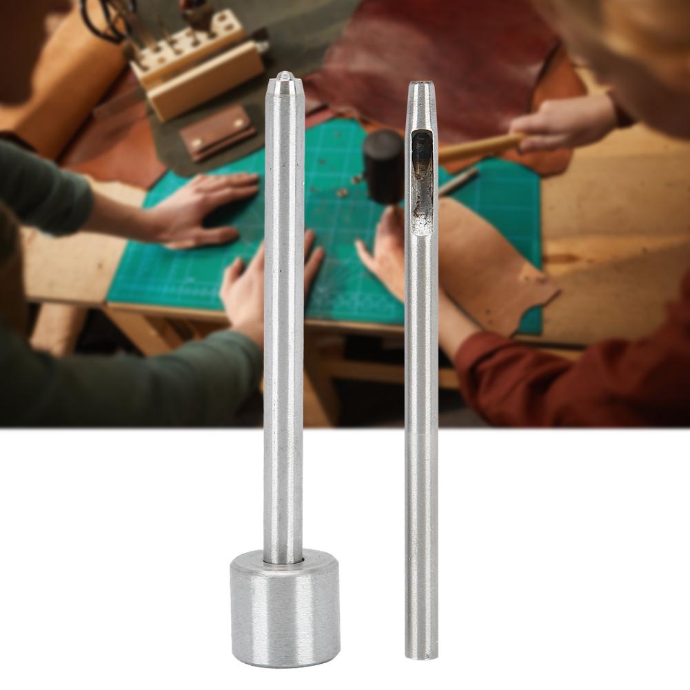 3PCs Button Installation Tool Rivet Fix Set Hand Operation Crafts Comfortable Grip Steel