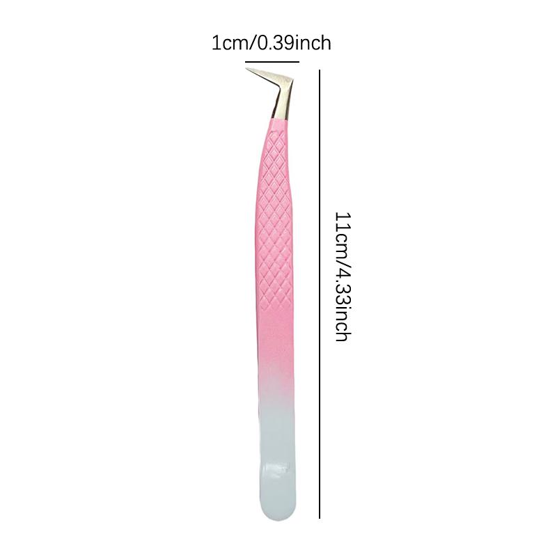 Eyelashes Tweezers Stainless Steel For Lashes Extension Makeup Tools Nail Art Accessories Rhinestone Picker Tools