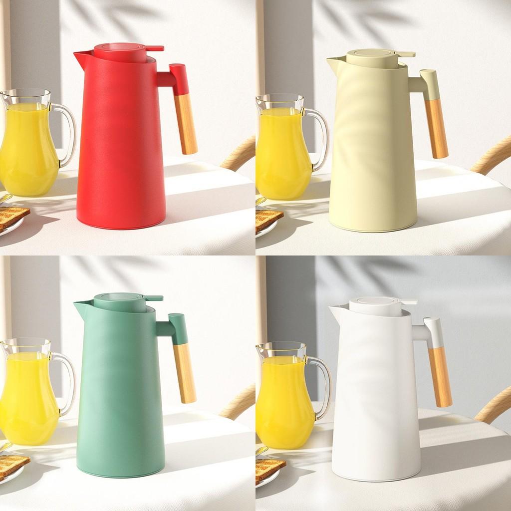 Large Capacity Insulated Water Bottle With Glass Inner For Home Use And Hot Beverage Storage