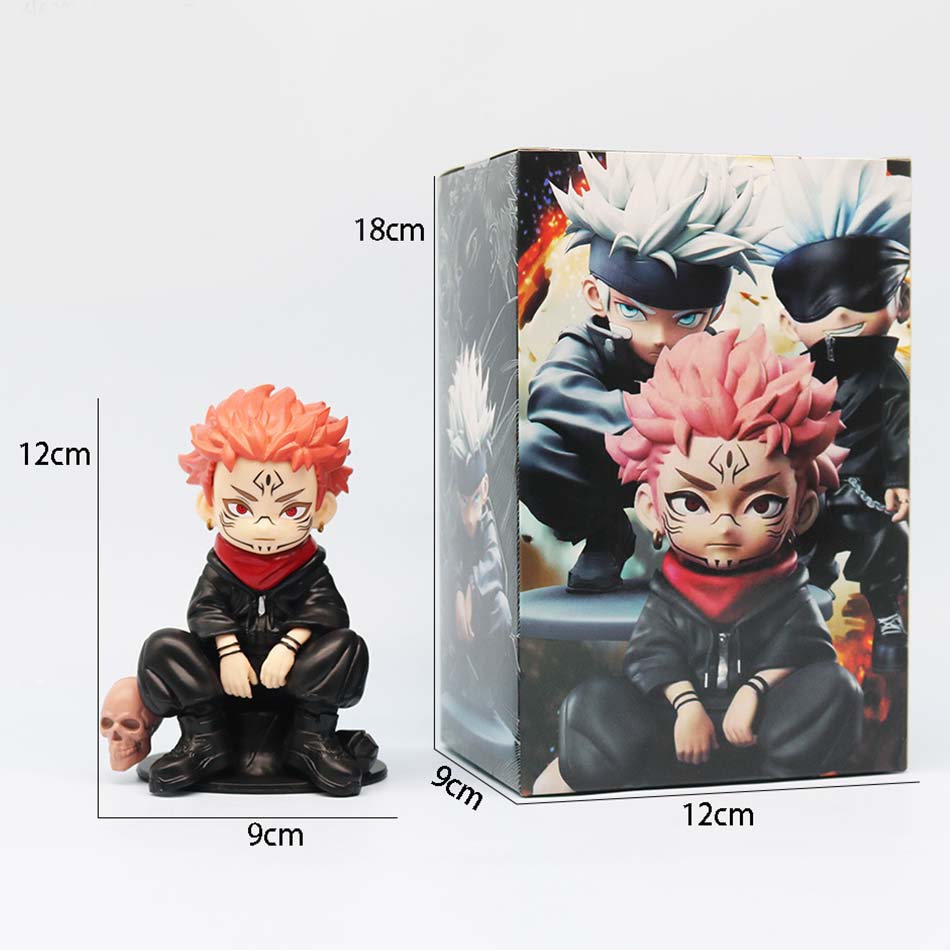 14cm Jujutsu Kaisen Anime Action Figure - Satoru Gojo & Lord of the Curse Sukuna Collectible Model Doll Toys for Fans