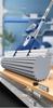 44CM Large Sponge Mop - Hand-Free Wash, Absorbent, One-Swipe Wring-Out, Dual-Use for Dry & Wet Cleaning (43CM Mop Head)