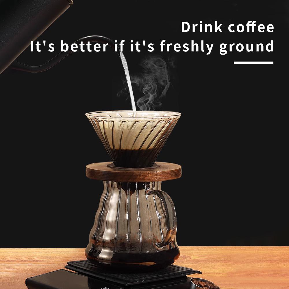 1200mAh Stainless Portable Electric Coffee Grinder Ceramic Grinding Coffee Beans Grinder USB Rechargeable Kitchen Smash Machine