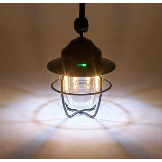 Coleman Camping Mini Lamp LED Camp Outdoor Disaster Preparedness Power Outage Rechargeable Compact Work Light Tabletop Hanging