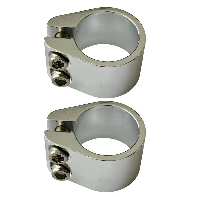 Road Bike Seat Post Clamp Seatpost Collar Aluminum Alloy Bicycles Seat Tube Clamp Road Bike Seatpost Clamp Enduring