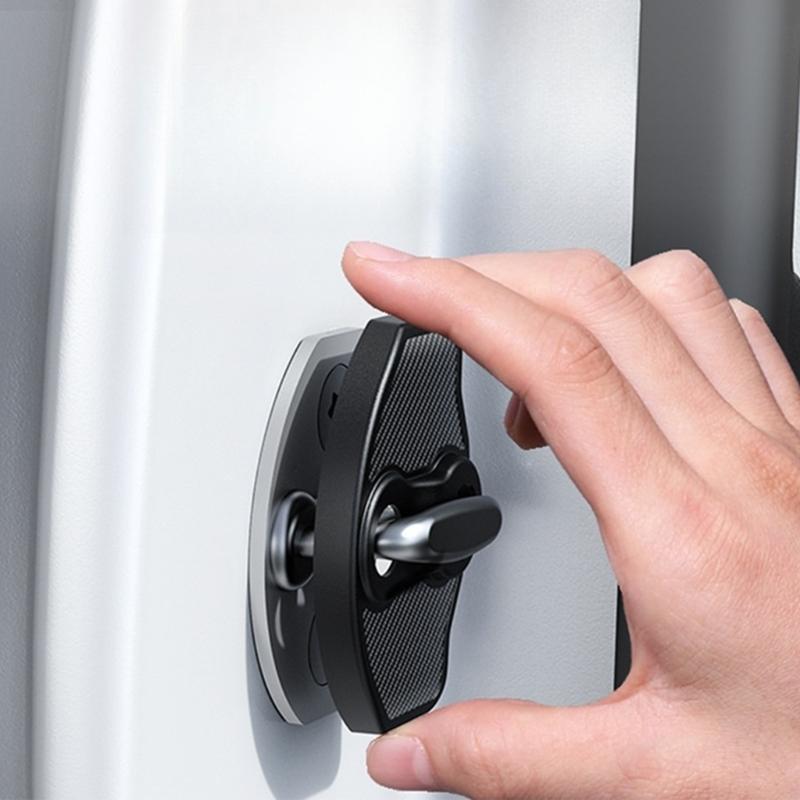 Door Lock Buckle Covers Door Lock Protectors Set Anti Scratch Door Cushion Set Long Lasting Durability for Vehicles