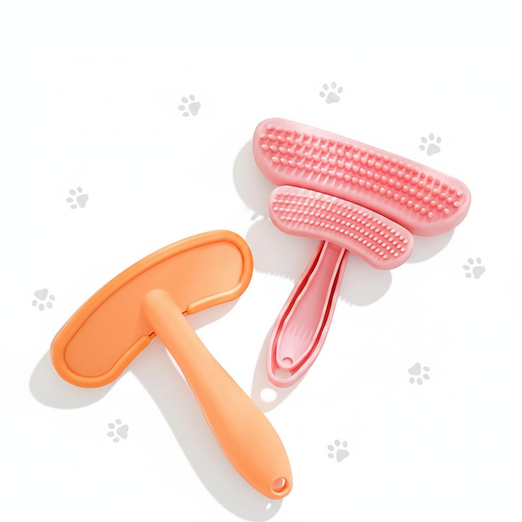 New Self Cleaning Pet Hair Grooming Tool Anti-static Water Spray Dog and Cat Steam Slicker Brush