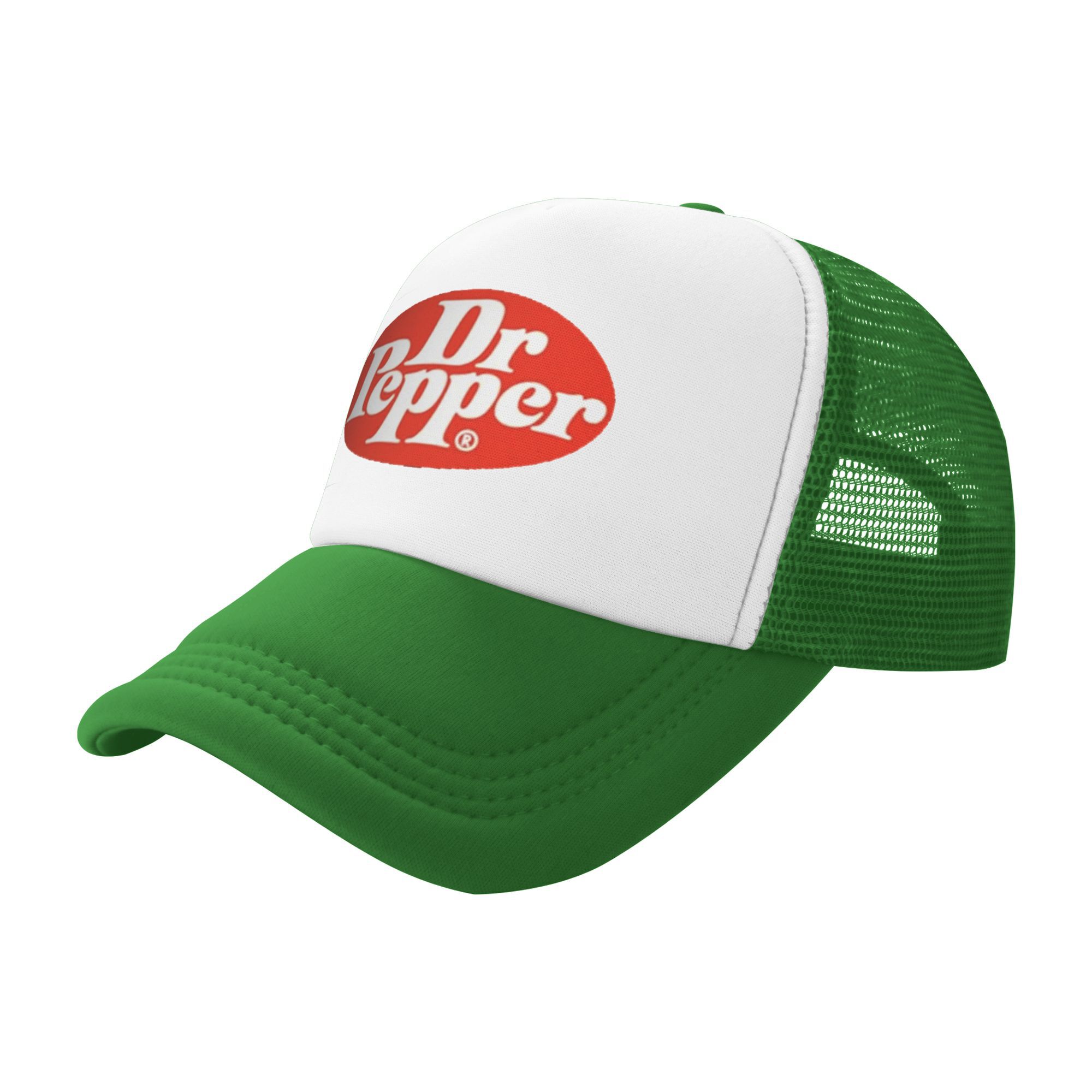 

Кепки Dr Pepper Кежуал Бейсболка Літня Тракерка Дихаюча Для Бігу Хіппі Кепки Snapback Унісекс-Підлітки Класичні Кепки One Size