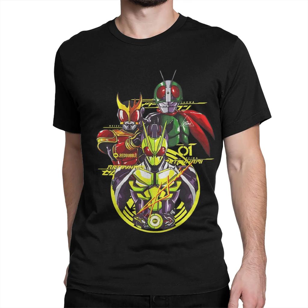 Kaunisex Rider Generations Tshirts Unisex Unisex Fashion Pure Cotton Tee Shirt Crew Neck Short Sleeve T Shirt Summer Tops