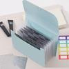 Nail Art Template Plate Storage Book Holds 20 Slot Stamping Plates Compact Design for Salon Professional Studio