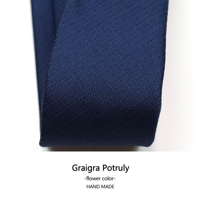 Qiandongge Suit And Tie Solid Color Coffee Color Gray 6Cm Casual Work Plaid Women'S Men'S Tie