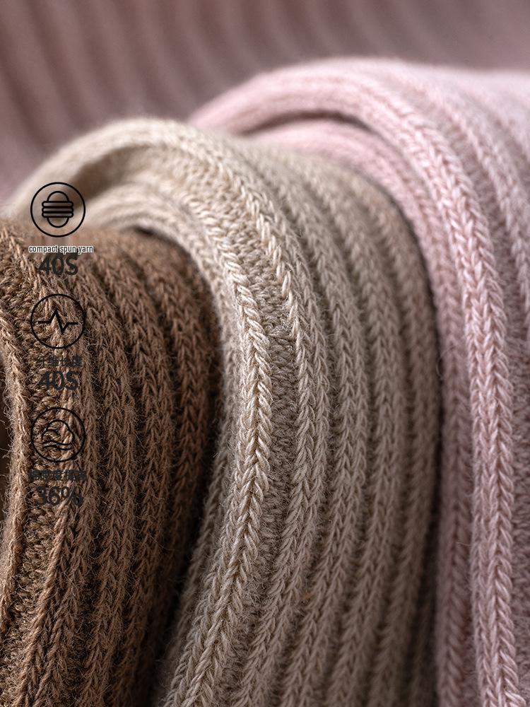 New Spring/Autumn Girls' Tights: Baby Base Layer Pants & One-Piece Combed Cotton Socks