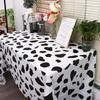 Disposable Cow Print Tablecloth Plastic Table Decorative Cloth Tablecover  Birthday/weeding Party