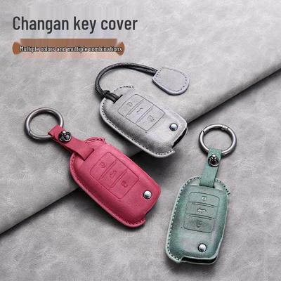 Changan CS Serie Retro Schlüsselhülle: Kompatibel mit CS75, CS35, Benben E-star, Yidong DT, Yuexiang, CS15, CS55 Klappmodellen.
