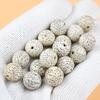 Hainan Star Moon Bodhi Seed Smooth White Beads for Buddhist Bracelets