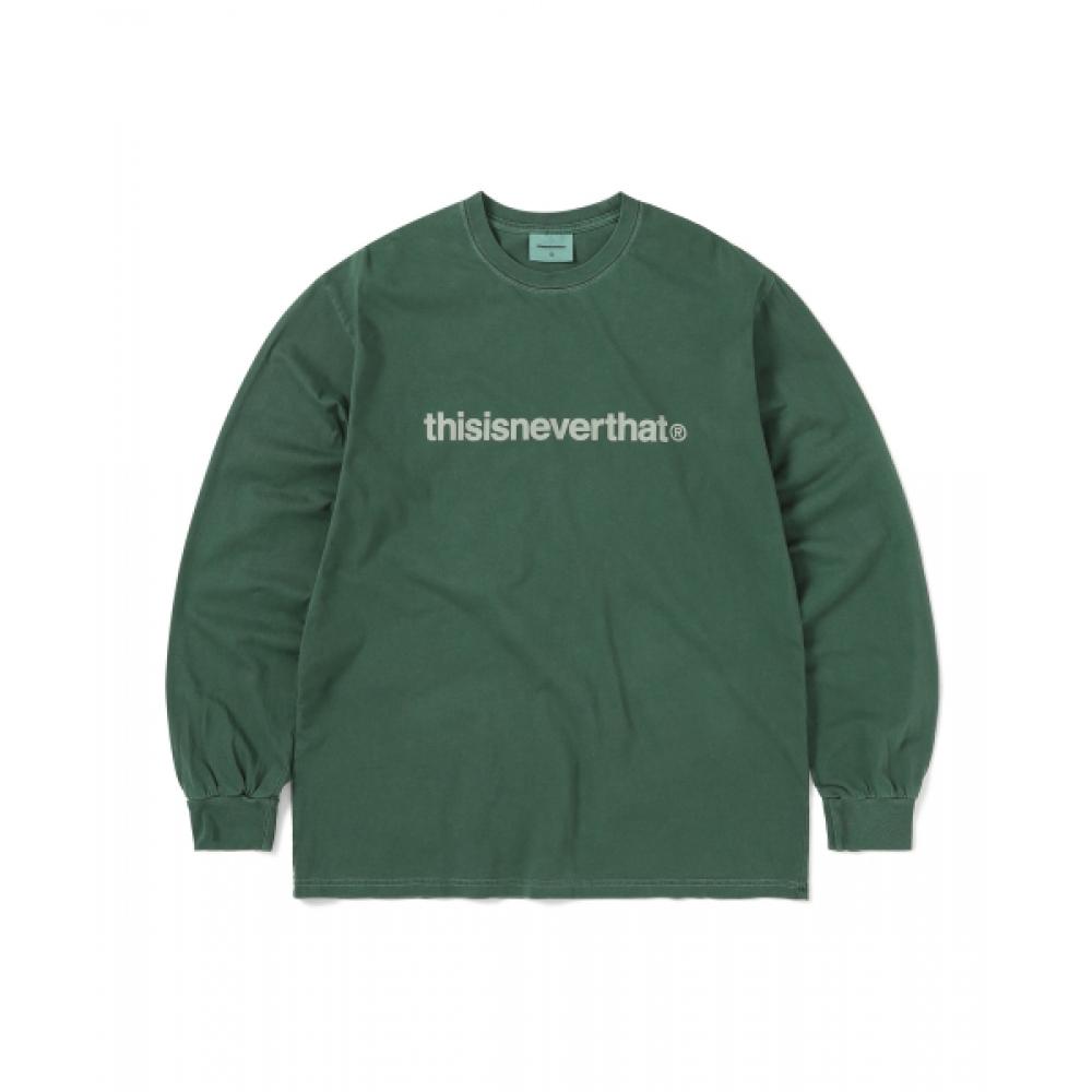 

Футболка ThiSiSneverTaT T Logo LS сине-зеленого цвета S