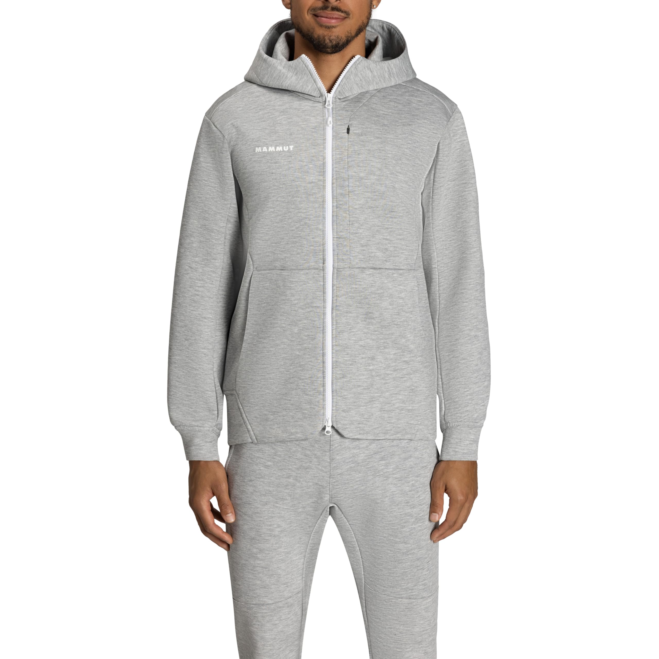 

Mammut Dyno Hooded Asian Dyno ML Толстовка Platinum Melange 2.0 Куртка-средний слой, Посадка, Мужская, 2.0 AF, 1014-04980,