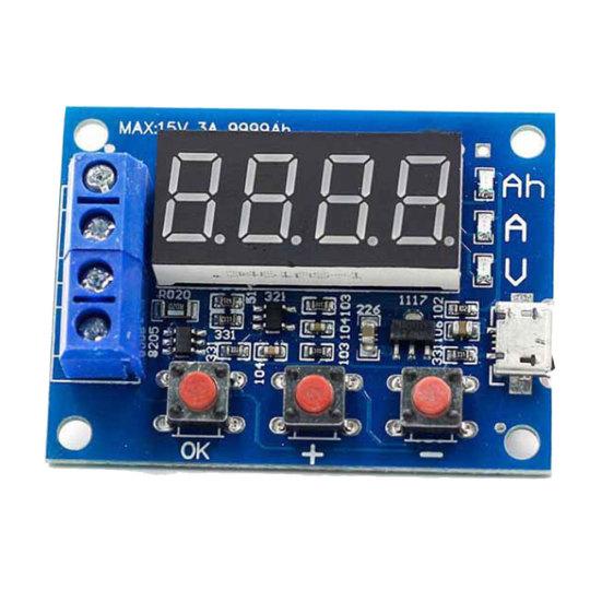 

DYS ZB2L3 18650 Тест батареи Блок питания Измеритель емкости 1.2-12V Разрядный тестер