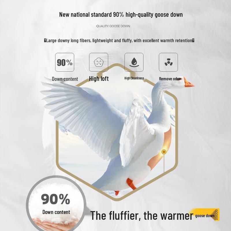 SHANSHAN Men's Winter Goose Down Pants