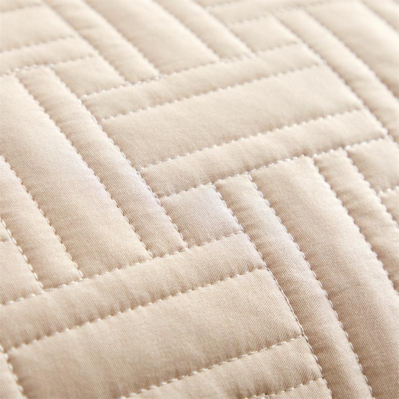 3pcs Set, Quilted Bedspread, Solid Color Ultrasonic Quilted Bedsheet, Lightweight Quilted King Queen Size Bed Cover