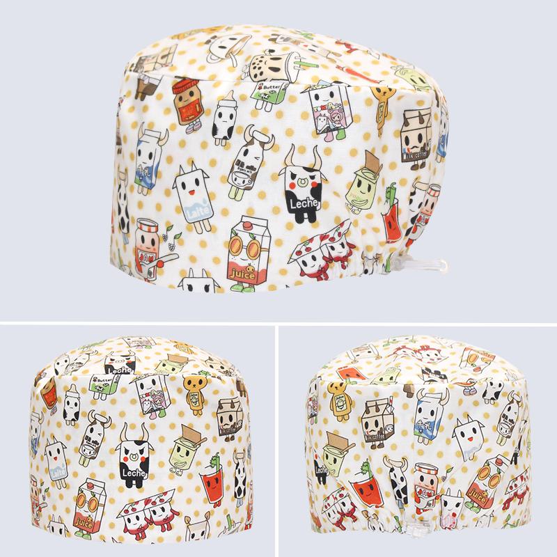 Traditional Dental Surgeon Cap Scrub Caps Adjustable Nursing Hat Vet Pet Clinic Surgical Scrubs Hat Unisex