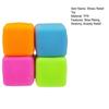 4Pcs Flour Cube Squeeze Toy Soft Stretchy TPR Slow Rising Cube Sensory Toy Anxiety Relief Stress Ball Classroom Prizes Party Favors