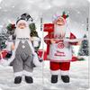 Christmas 12-inch Santa Claus Doll Standing Position Santa Claus Doll Window Decoration Supplies Gift