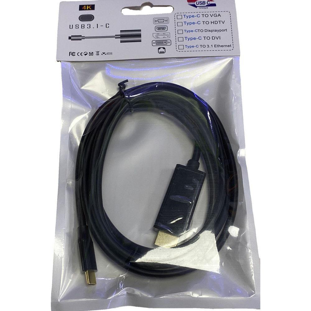 1,8m kabel adaptéru grafické karty notebooku Type-C na HDMI