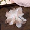 10Pcs 3D Flower Organza Lace Patches Applique For Bridal Wedding Dress Gradient Lace Trim Sewing Accessories Decoration Patches