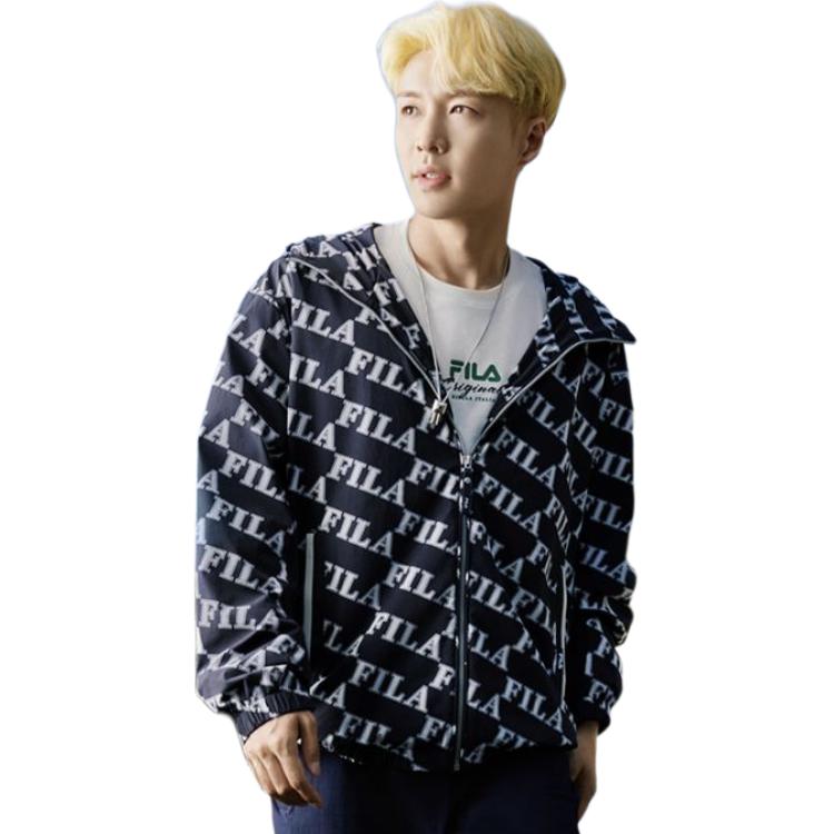 New FILA Jackets Coats Men's All Over Print 2 F11M419704F-ZB