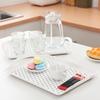Dual-Handle Serving Tray Anti-slip Dinner Plate Lightweight Stable Countertop Tray Stackable Tray for Food Serving And Storage