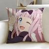 Stylish KKaguyasama Love Is Warable Cushion Cover Stylish Washable Pillow Cover Ideal for Couch Bedroom Car Decoration