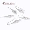 1-3Pairs Rhodium Plated Ear Hook Earring Clasp Wire DIY Jewelry Making Supplies Earrings Accessories