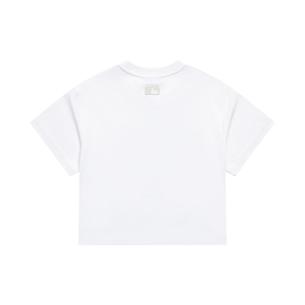 MLB Collegiate Style Boston Red Sox Summer Breathable High-Value American Vintage Short Sleeve T-Shirt Women T-Shirts White 3FTSV0333-43WHS