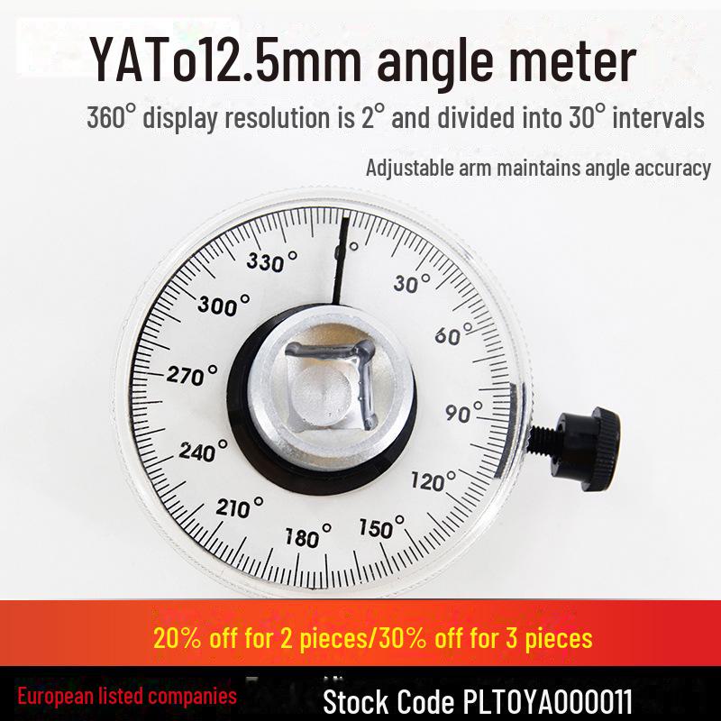 

Eltuo 1/2 Torque Angle Gauge with 360° Measurement