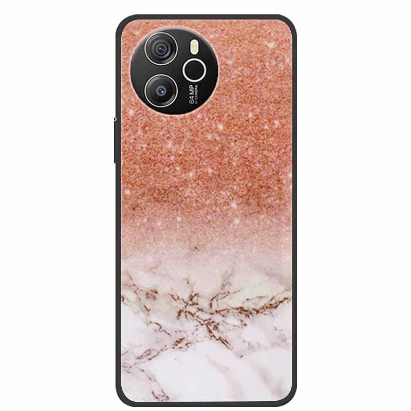 Case For Blackview Shark 8 TPU Soft Silicone Back Cover For Blackview Shark8 Phone Cases Marble Painted Colorful Bumper New Capa