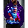 Men's Autumn and Winter 3D Printed Hooded Fashion Versatile Trend Breathable Casual Hoodies & Sweatshirts (men’s)