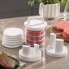 Patty Press Set with Molds for BBQ Grill Parties and Family Gatherings
