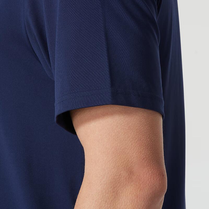 Under Armour Einfarbiges bequemes Golf-Kurzarm-Polohemd Herren Oberteile Marineblau 1378673-411