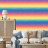 Blue and cream glitter wallpaper for living room and bedroom 50x1000