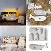 Silicone Whale House Display Ornament Mold Creative Whale House Mold For DIY Crafting And Homes Decoration Projects