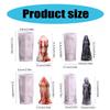 4Pcs Halloween Theme SIlicone Candle Molds Halloween Bride Silicone Candle Molds for Epoxy Resin, Halloween Decoration