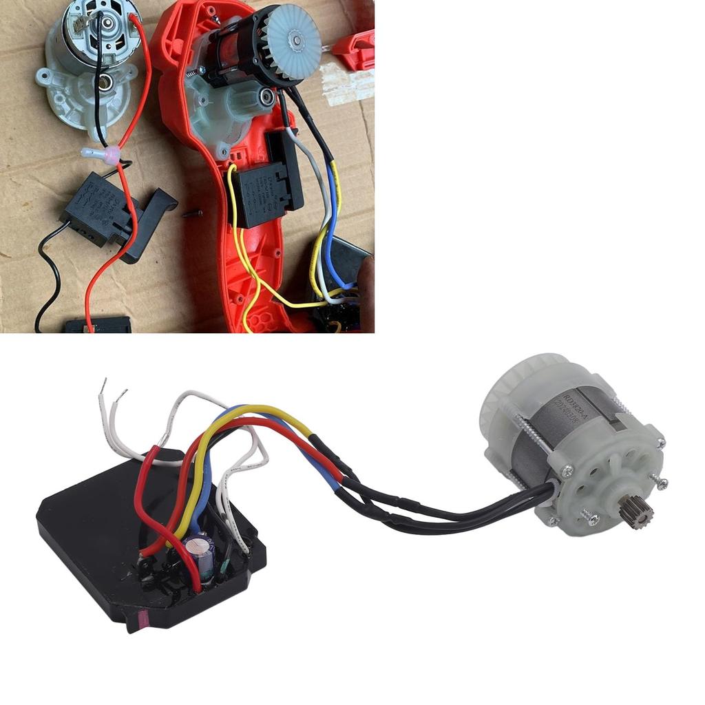 21V 14-Tooth Brushless Mini Saw Motor for 4/6/8-Inch Cordless Electric Chainsaws, High Power, Convenient Installation, Versatile Use