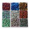 20-50pcs/lot Multicolor Resin Mitation Cat Eye Round Beads Bracelet Spacer Beads For DIY Handmade Jewelry Making Findings