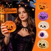 Anxiety Relief Toy 1/5Pcs Halloween Dumpling Stress Toy, Pumpkin Ghost Eyeball Steamed Bun Squeeze Sensory Ball Fidget for Adults Kids