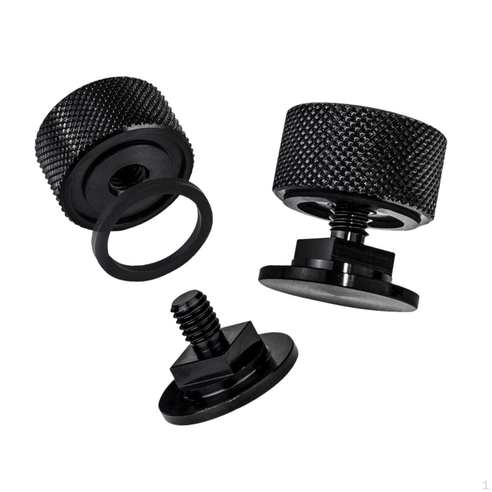 

Helmet Fasteners Direct Replace, Easy to Install чорний